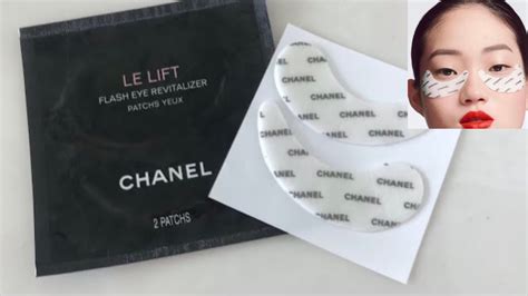 patch yeux chanel|Chanel le lift flash eye.